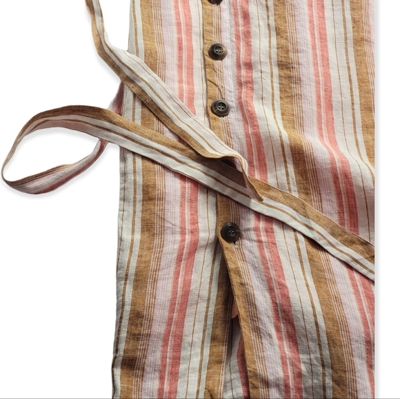 NWT Joie Khari Linen Island Sunset Dress - Picture 4 of 12